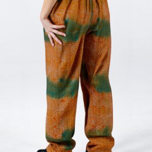 Alternative view of Adire Crepe Baggy Pant